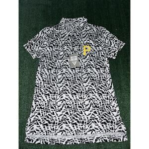 Pittsburgh Pirates MLB Golf Flare Polo Women’s Small Active Level Wear New